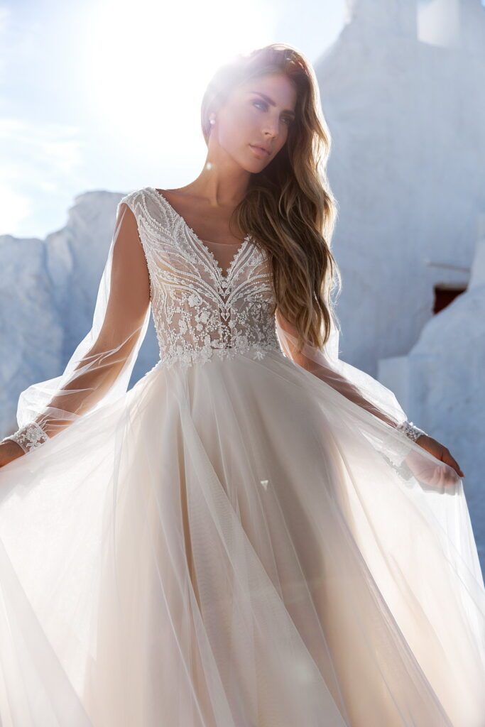 Brautkleid mit Ärmel Geesthacht